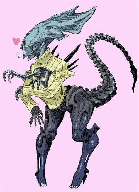 xenomorph hentai|Alien Queen Comic .